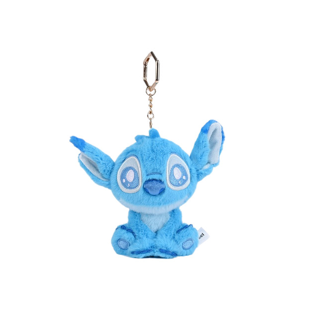 Genuine Disney Stitch Sparkling Water Pendant Stitch Bag Pendant Plush Doll Keychain Toy