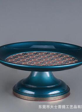 台湾全铜佛具套装供佛用品家用全套敬神供神佛前香炉供水杯灯果盘