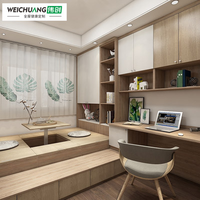 深圳香港全屋家具整体衣柜定制儿童房间榻榻米床一体订做现代简约 虎窝淘