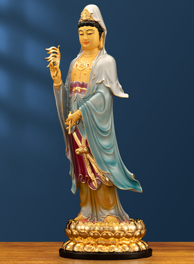 信扬纯铜客厅彩绘摆件居家