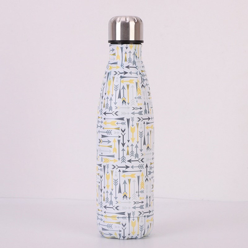 Stainless Steel Vacuum Water Bottle Flask Thermal Sports cup-图2