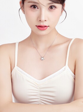 「守护独角兽」999纯银项链原创