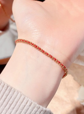 「本命年红绳」S999纯银手链手作