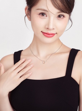 「量子纠缠爱意永存」纯银项链