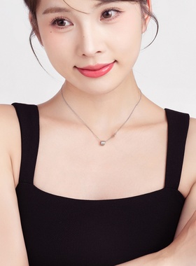 「莫比乌斯」999纯银项链原创