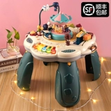 Большой двусторонний конструктор для младенца, английский