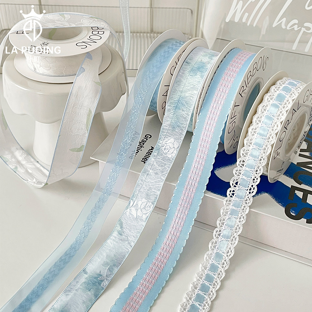 LA朴町 爱丽丝·系列丝带鲜花束包装材料装饰绑带手工diy花艺资材,淘宝优惠券,粉丝福利购,淘宝优惠卷
