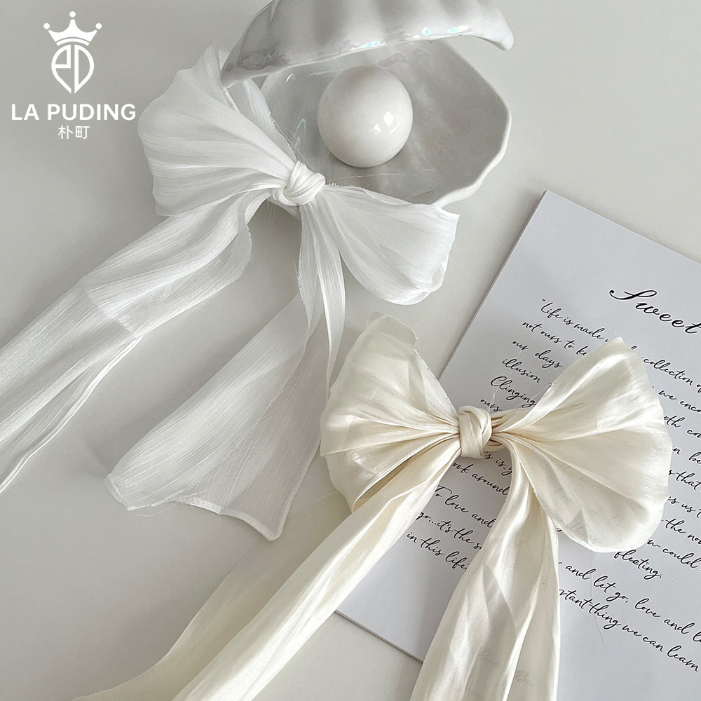 LA朴町 雪缎涟漪·布料花束蝴蝶结手工diy氛围感礼物装饰花艺材料,淘宝优惠券,粉丝福利购,淘宝优惠卷