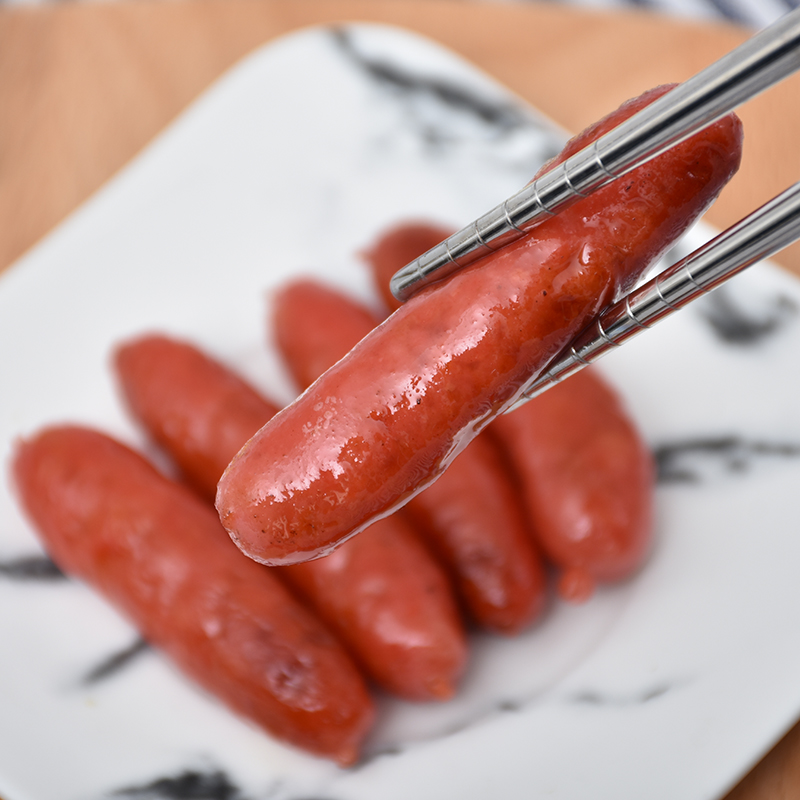 韩式烤肠风干肠风味肠10袋烤肉肠食材半成品袋装食品小肉肠一口肠 - 图1