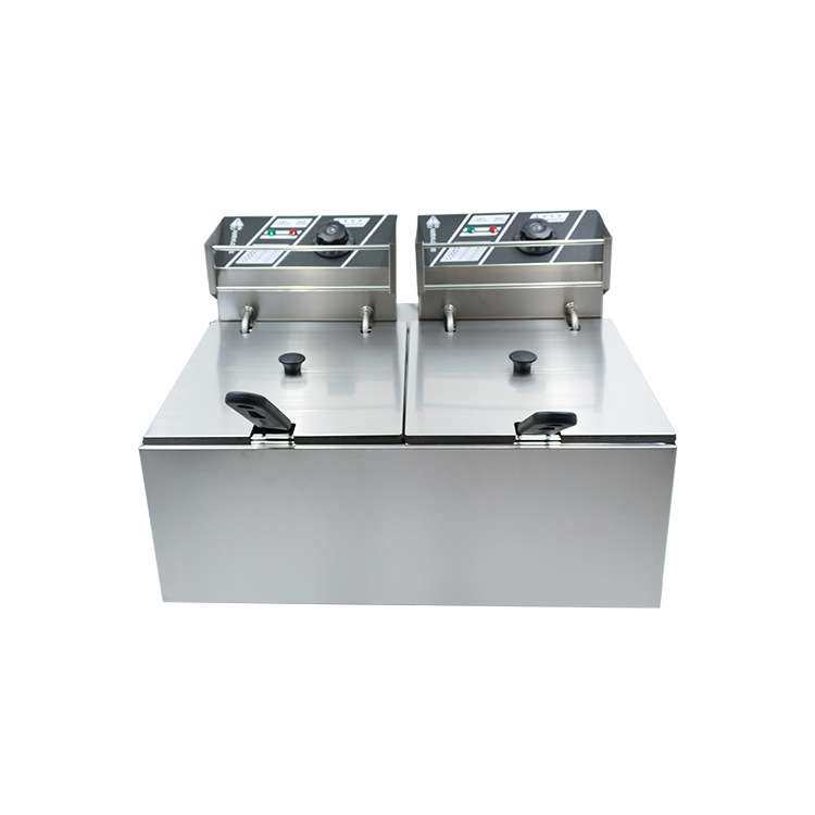 电热炸炉 双缸双筛油炸锅 油炸炉薯条油炸机小吃机器摆摊地摊,淘宝优惠券,粉丝福利购,淘宝优惠卷