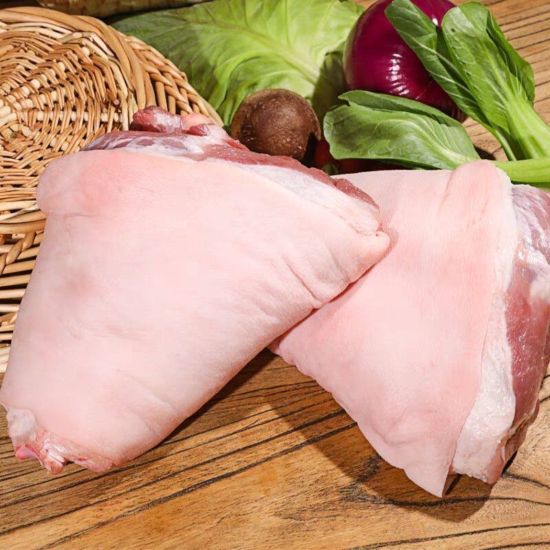 肘子生新鲜猪肘子散养土猪大肘子后肘子冷冻猪蹄膀批发商用一整箱-图1