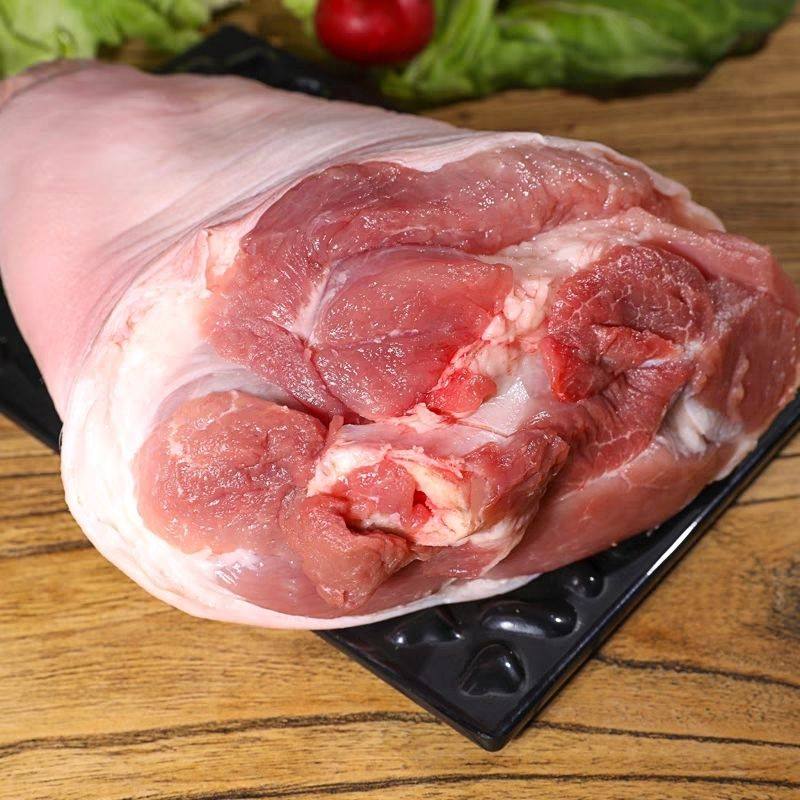 肘子生新鲜猪肘子散养土猪大肘子后肘子冷冻猪蹄膀批发商用一整箱-图0