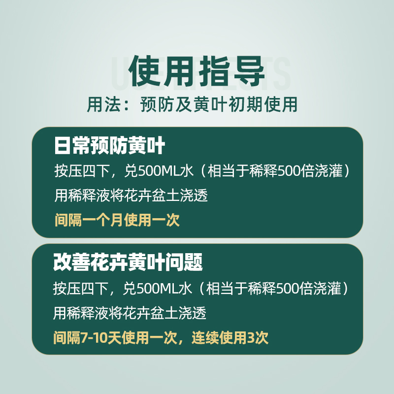 千百季绿叶宝通用型植物活力素绿萝发财树花卉黄叶营养液叶面肥料 - 图3