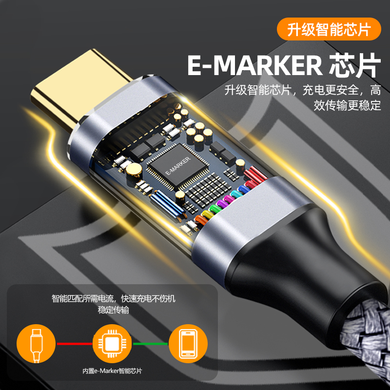 魅成typec延长线公对母口usbc3.1gen2数据线10gbs扩展坞c口转接加长适用于任天堂switch苹果电脑PD充电2米3米 - 图1