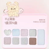 Комплексная мигающая матовая универсальная тени для век, на каждый день, в коричневых тонах