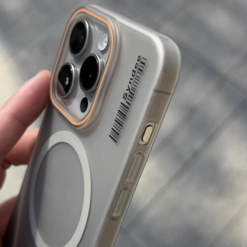 个性潮牌Magsafe冰雾磁吸适用苹果16e手机壳PC亚克力15promax硬肤感iPhone14/13mini情侣12网红Xr无感套8撞色 - 图2