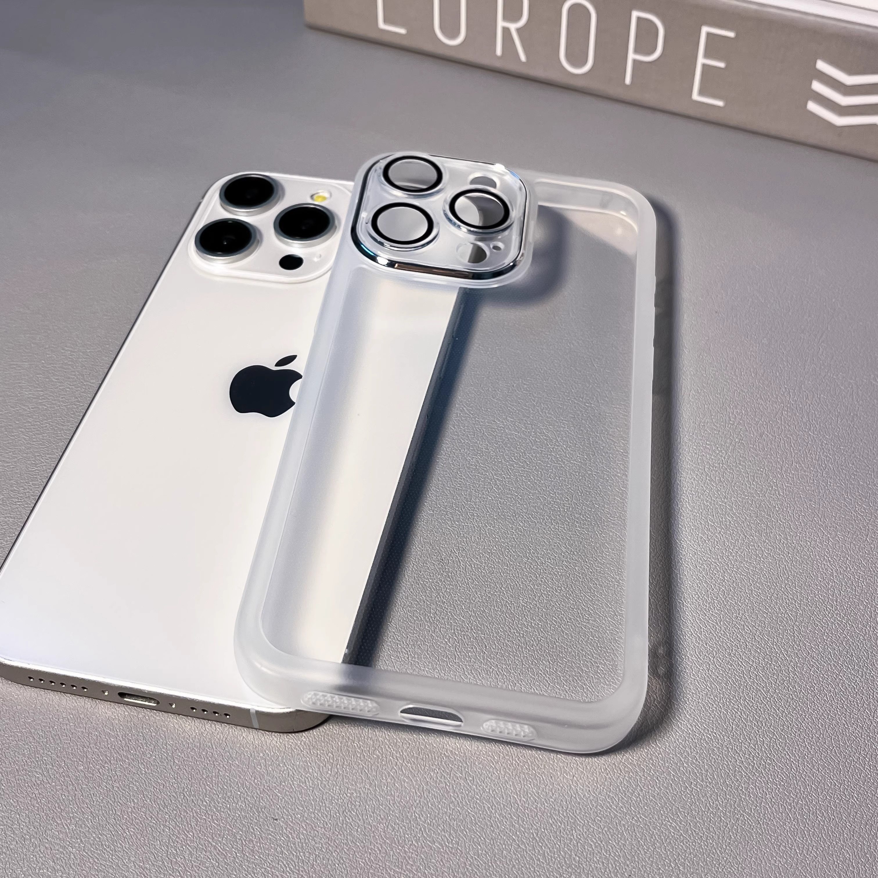 15高级感带镜头膜一体壳适用iphone16透明纯色15promax手机壳11/12promax透明14全包小众网红男女13防摔软壳,淘宝优惠券,粉丝福利购,淘宝优惠卷