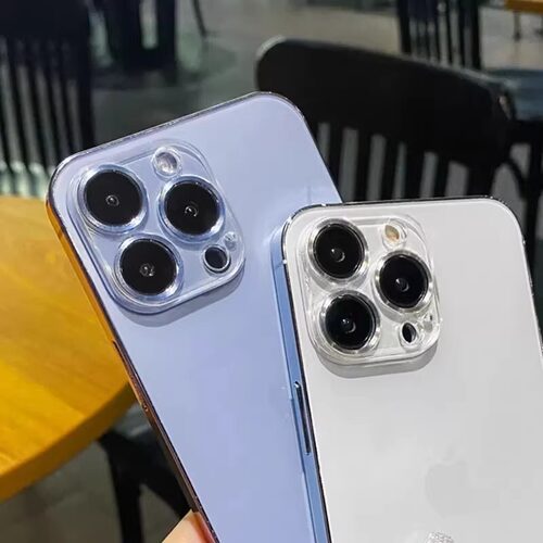 苹果16promax镜头膜一体全包iPhone14Plus手机后置摄像头保护膜15全覆盖玻璃防刮13mini镜头贴膜12闪粉简约女 - 图1