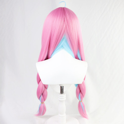 【自由人】hololive二期生凑阿库娅cosplay假发凑あくあ双色现货 - 图0