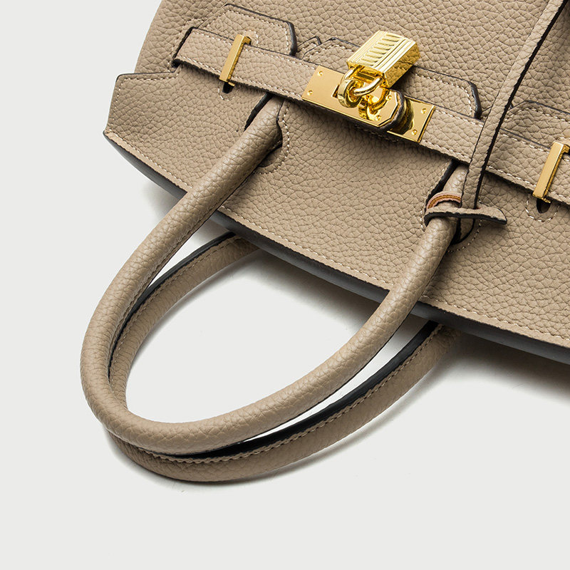 2020新款荔枝纹女手提红色大包包 佐析女士包袋