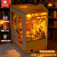 Qiaozhijiang DIY Hut Bookend Baking and Cake Shop