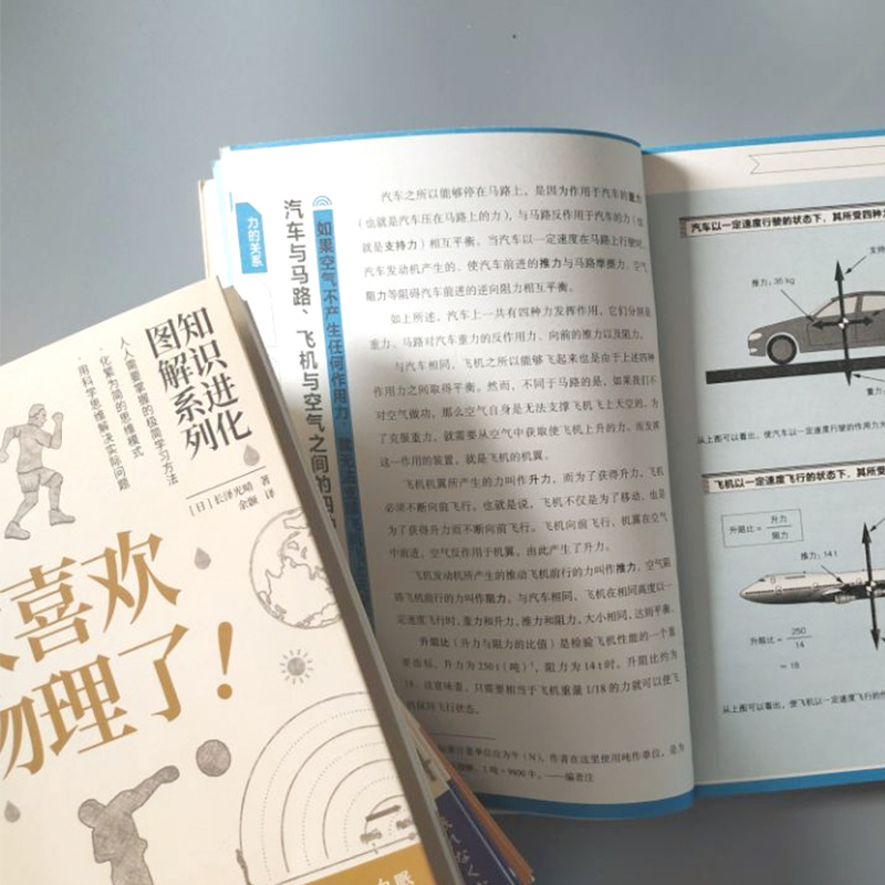 知识进化图解系列全5册套装 【日】广泽瑞子，长泽光晴，中村宽治，大宫信光 著 中学教辅 wxfx - 图1