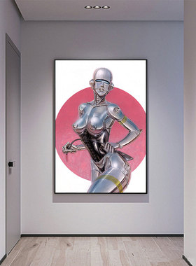 空山基大师的性感机器人金属的美