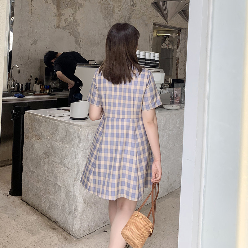 【125斤唐不灵bling】微胖mm连衣裙 唐不灵Bling微胖定制大码女装