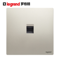 TCL Roglang Unlet Powder Platinum Phone Socket Panel 86 Type Telephone Line Voice Socket Panel Gold