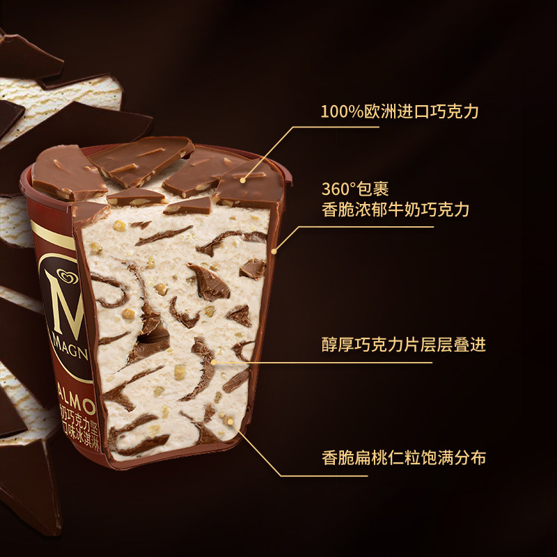 梦龙 捏捏杯牛奶巧克力冰淇淋 热品库 性价比省钱购