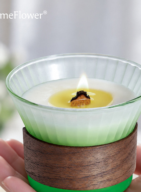 香薰蜡烛小众氛围高级感香氛摆件