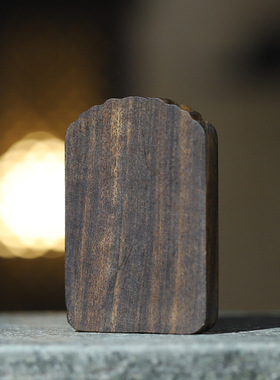 菩萨棋沉香木雕刻单面无事牌子吊坠中国风手把件木质文玩随身脖挂