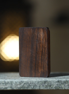 菩萨棋沉香木浮雕雕刻单面貔貅牌子吊坠中国风手把件木质文玩脖挂