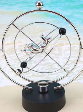 爱神丘比特之箭天体永动仪 宇宙银河系天体摇摆器 磁性电动旋转摆