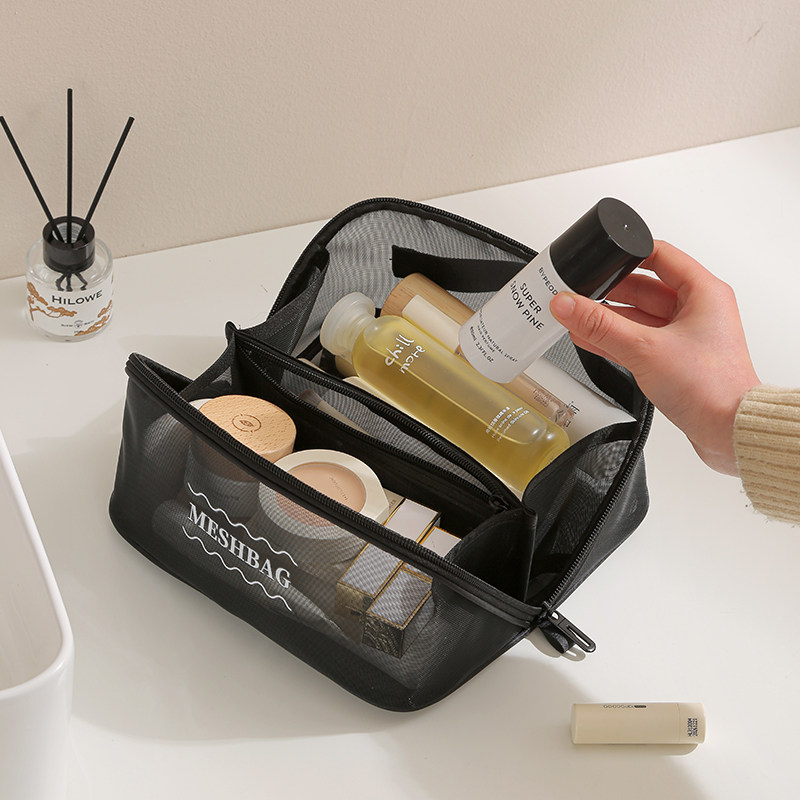 网纱枕头包分装收纳包女手提小包零钱充电器整理袋可视透气分层款,淘宝优惠券,粉丝福利购,淘宝优惠卷