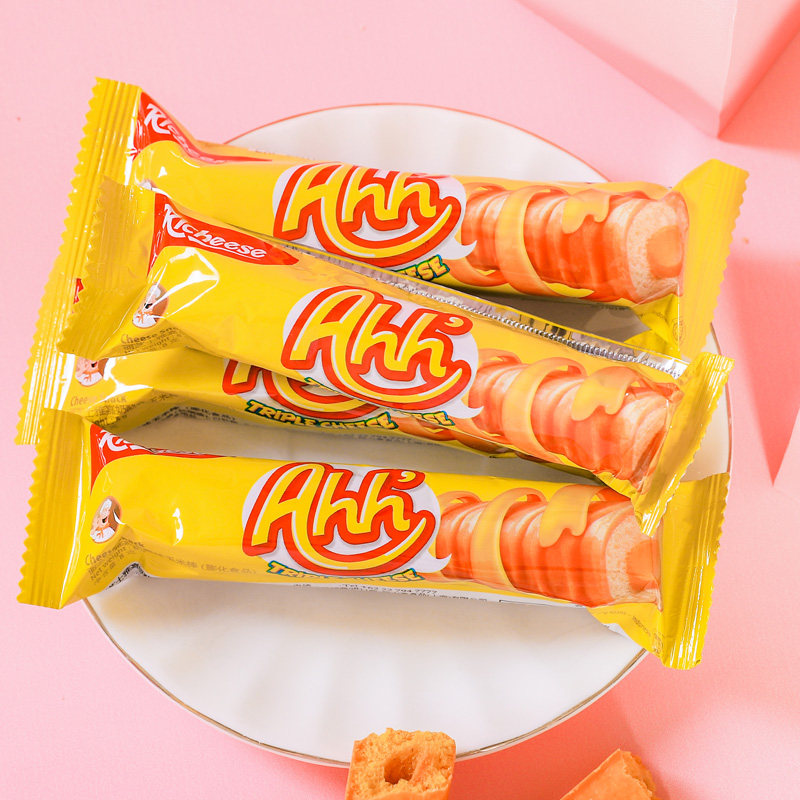 丽芝士雅嘉奶酪味玉米棒威化饼干印尼进口食品休闲零食夹心蛋卷,淘宝优惠券,粉丝福利购,淘宝优惠卷