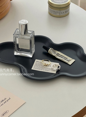 元气角落欧式云朵不锈钢收纳盘