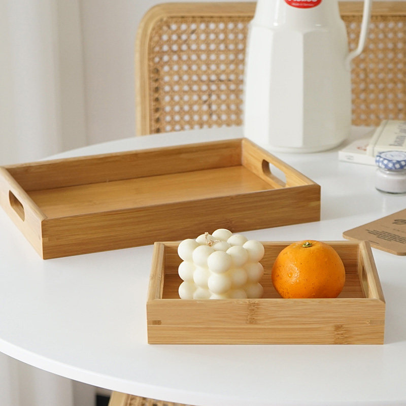 元气角落 日式长方形木质托盘ins风桌面收纳盘装饰香薰托盘餐盘,淘宝优惠券,粉丝福利购,淘宝优惠卷
