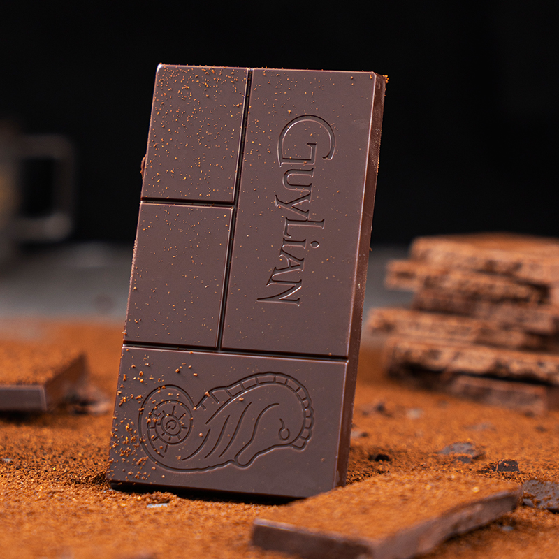 GuyLian比利时吉利莲巧克力100g纯可可脂排块礼物