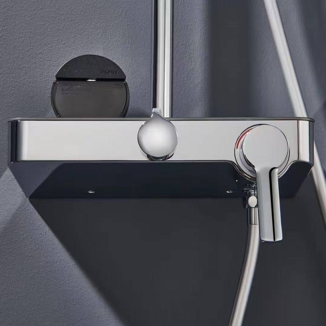 冷热花洒淋浴套装家用卫生间顶喷大置物花洒套装同款全季酒店花洒,淘宝优惠券,粉丝福利购,淘宝优惠卷