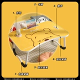 Дисней искренний авторизованный мультипликационный стол для изучения стола может сложить ноутбук для эркуационного окна, компьютерный стол ленивый стол для стола, маленькая доска для детей простое общежитие