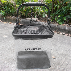 Ведро для воды 打水桶钓鱼折叠加厚带盖便携小水桶装鱼活鱼桶渔具提手提桶洗手桶