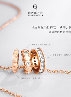CR夏洛特三环转运项链