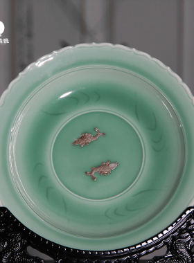 龙泉陶瓷创意家居客厅玄关工艺品