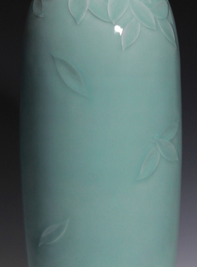 龙泉青瓷玄关会所办公室作品