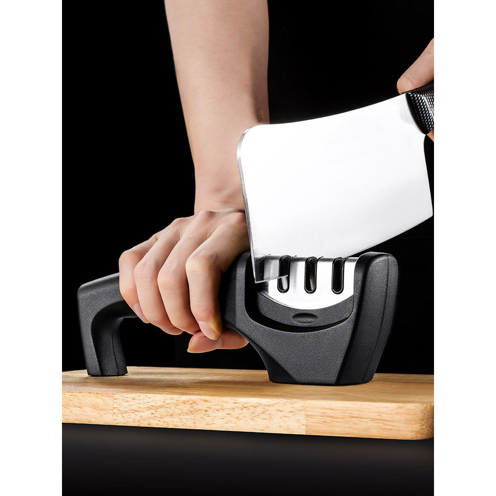 家用菜刀金刚石磨刀器多功能快捷磨刀石