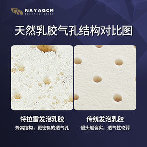 NAYAGOM/楠伢宮特拉雷榻榻米乳膠床墊純10cm席夢思兒童學生成人