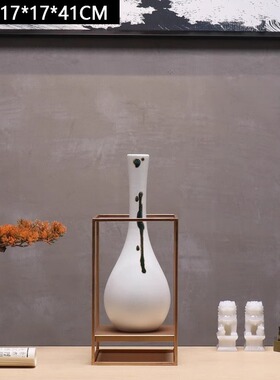 新中式客厅宋代美学陶瓷摆件