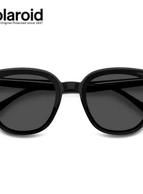 Polaroid宝丽来太阳镜墨镜时尚个性猫眼框遮脸猫眼镜0092