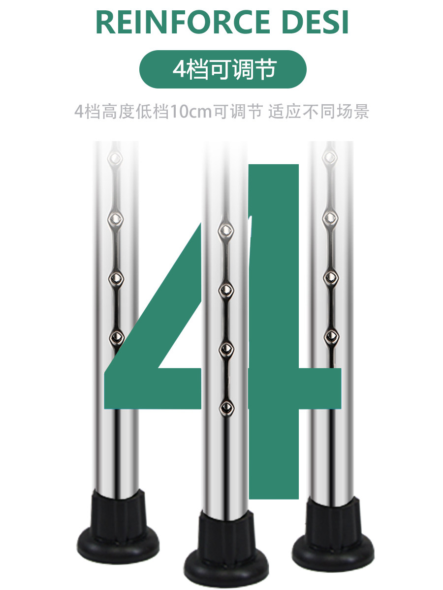 厕所凳蹲坑改孕妇不锈钢老人坐便椅 恩裕医疗器械便厕用具